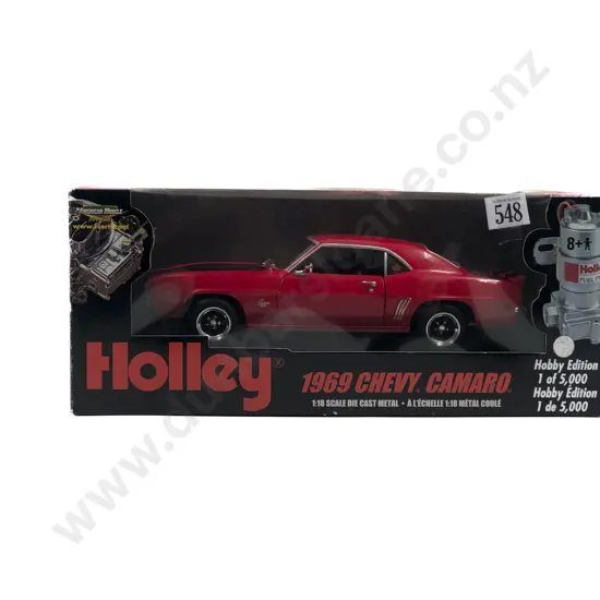 Ertl American Muscle Boxed 1:18 Holley 1969 Chevy Camaro