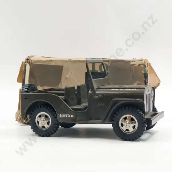 Part Boxed Tonka Military Jeep