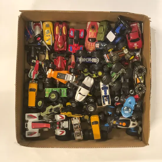 Qty Assorted Mixed Manufacture Big Wheel Vehicles