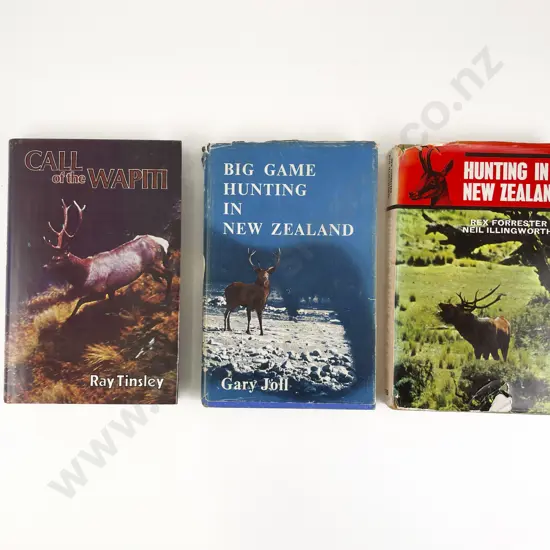 3 NZ Deer Hunting Volumes
