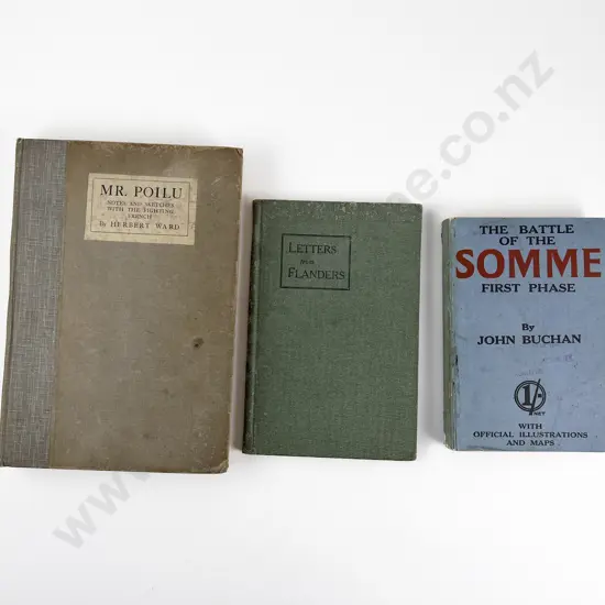 3 WWI Related Volumes