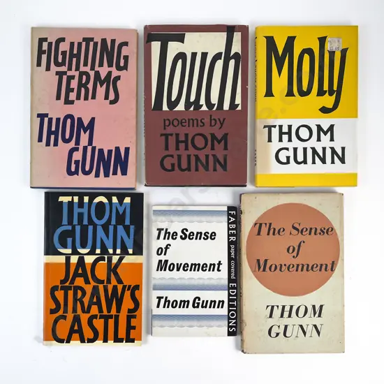 6 Volumes By Thom Gunn