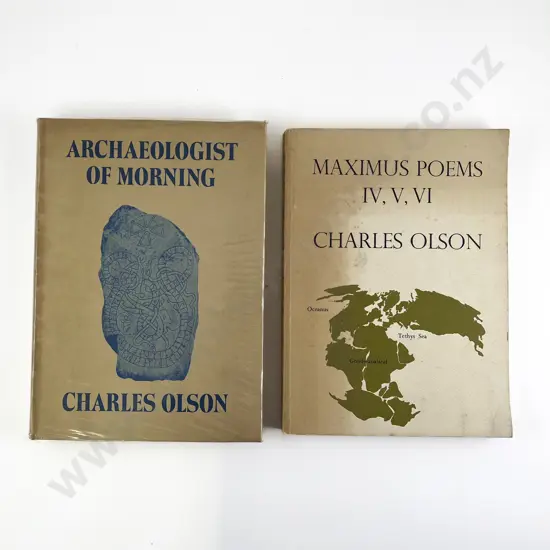 2 Volumes By Charles Olson