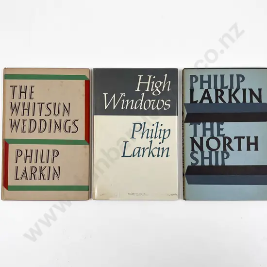 3 Volumes By Philip Larkin