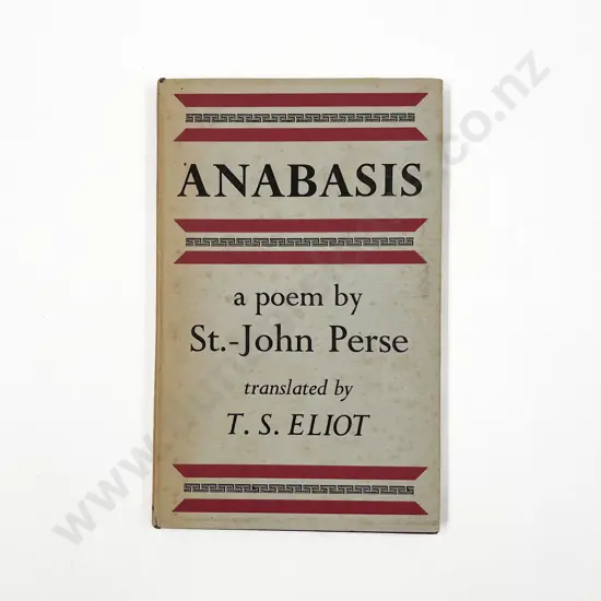 Perse St-John - Anabasis