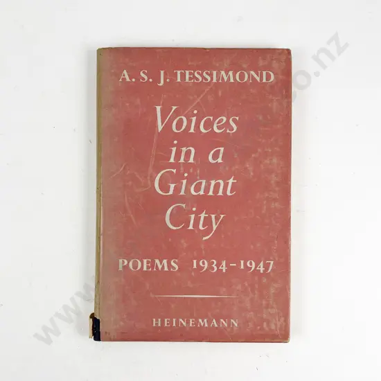 Tessimond A. S. J. - Voices in a Giant City Poems 1934-1947