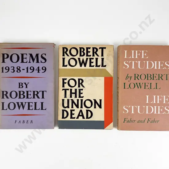 3 Volumes by Robert Lowell