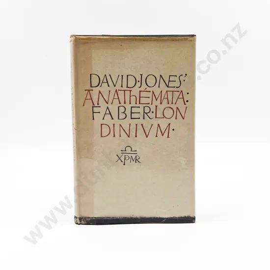 Jones David - The Anathemata