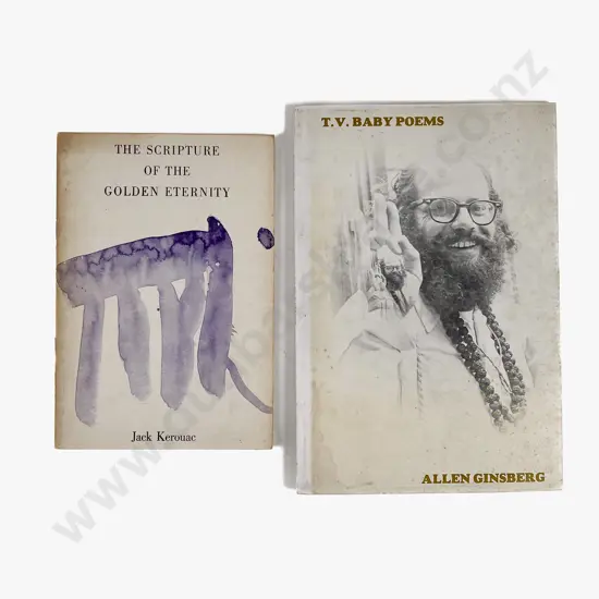 2 Books By Jack Kerouac & Allen Ginsberg