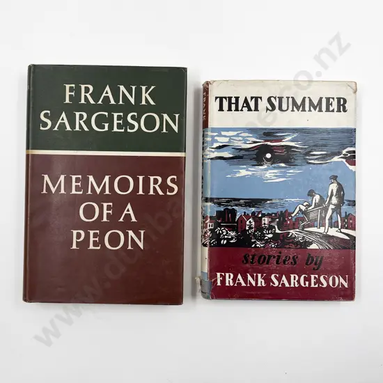 2 First Editions By Frank Sargeson