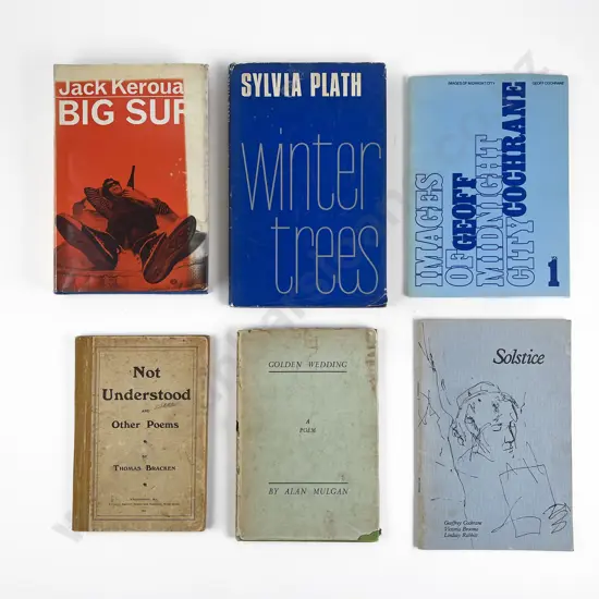 6 NZ & Other Poetical & Literary Volumes