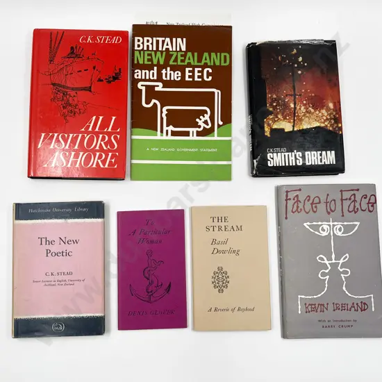 Group Of Various NZ Literary Works & Ephemera