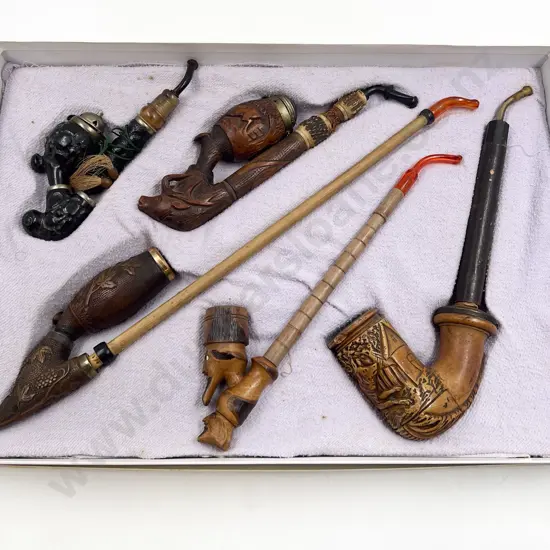 Five Assorted Vintage Pipes