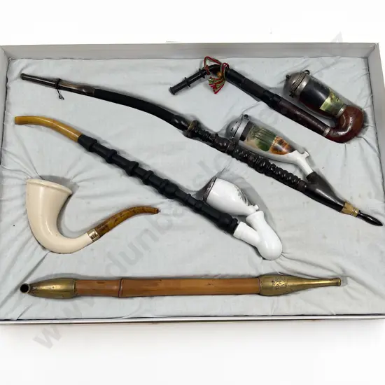 Five Assorted Vintage Pipes