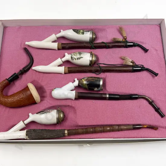 Five Assorted Vintage Pipes