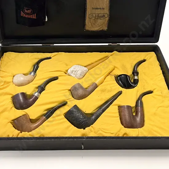 Eight Assorted Vintage Pipes
