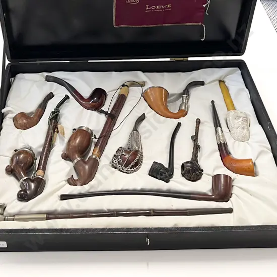 Twelve Assorted Vintage Pipes