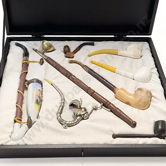 Eight Assorted Vintage Pipes