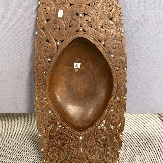 Carved Ceremonial Bowl