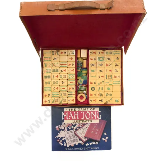Mahjong Set in Case