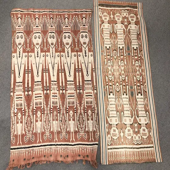 Two IKAT Textiles