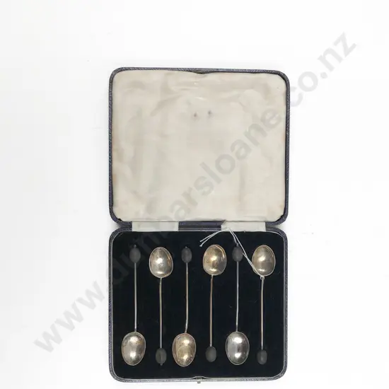 Cased Set of Six S/S Teaspoons