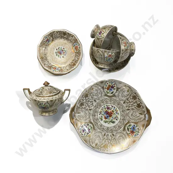 Qty of Hand Painted Fancy China