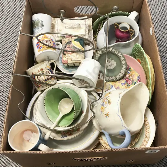 Box Qty of Assorted Fancy China