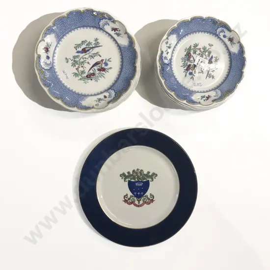 Qty of Copeland Spode "Spode's Avery" Pattern Plates etc.