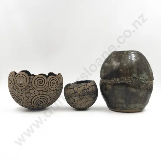 Four Pieces of NZ Pottery