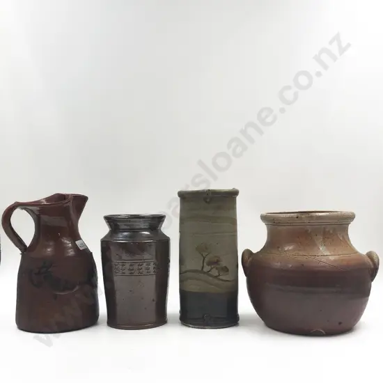 Four Pieces of Assorted Pottery