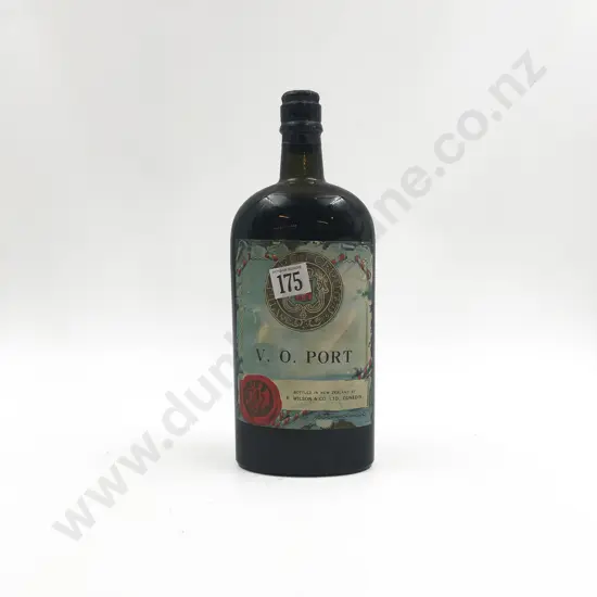 R.Wilson & Co Dunedin Vintage Bottle of V.O.Port