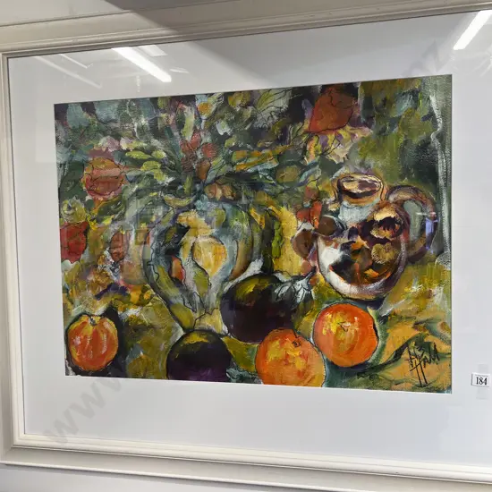 Liz Hall "The Equinox" Acrylic on Paper