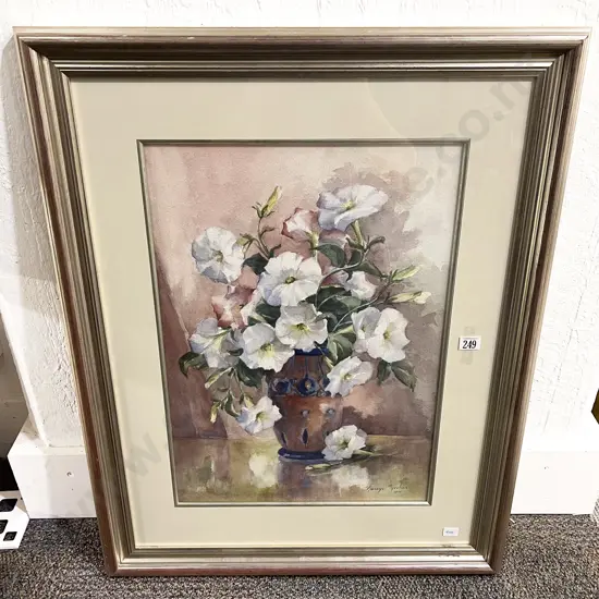 Nancye Meehan Floral Still Life Watercolour
