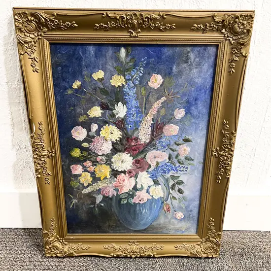 Dorothy Graham Floral Still Life Oil