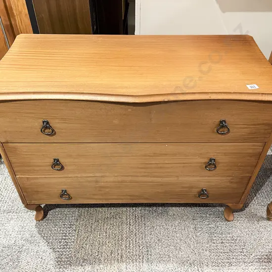 Lowboy Three Drawer Chest of Drawers