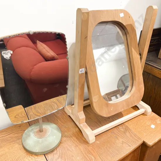 Kauri Swing Mirror and Other Small Dressing Table Mirror