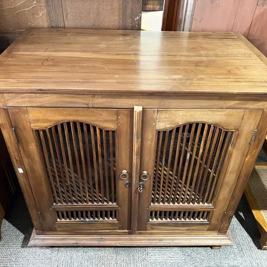 Teak Entertainment Cabinet