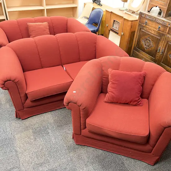 Three Piece Upholstered Lounge Suite