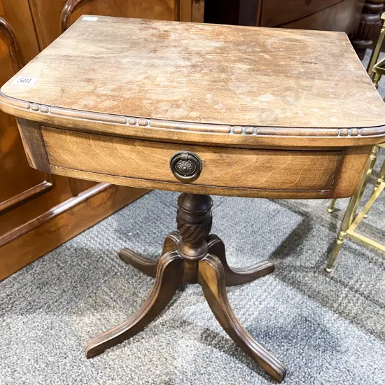 Single Drawer Telephone Table