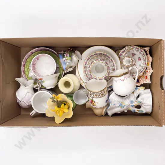 Various Small Pieces of Fancy China