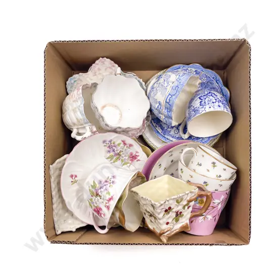 Victorian Fancy Cups and Saucers