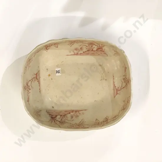 Victorian Rectangular Shaped Toilet Basin