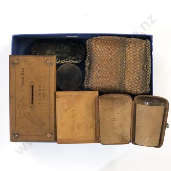 Novelty Wooden Cig.Box with Other Box and Assorted