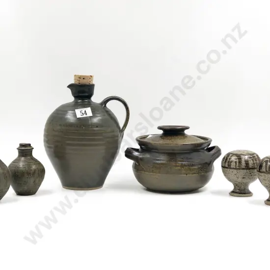 Six Pieces of Assorted NZ Pottery