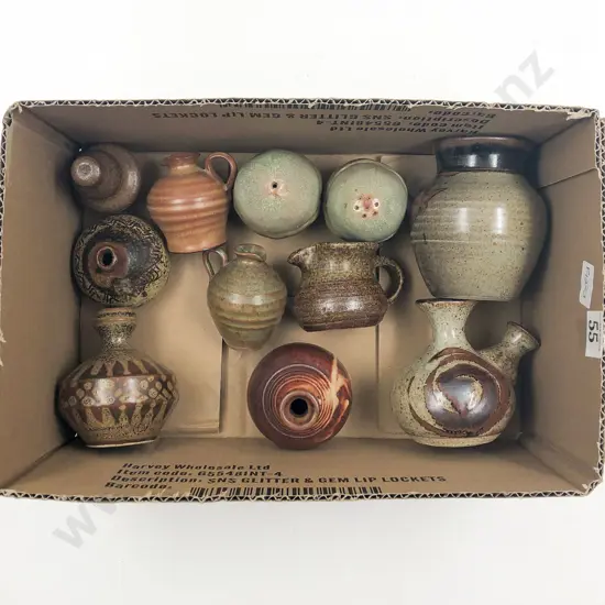 Qty of Assorted NZ Pottery