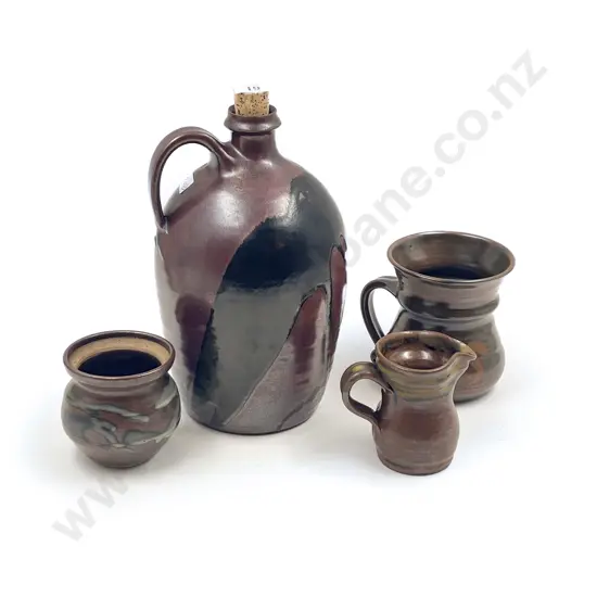 Four Pieces of Assorted NZ Pottery