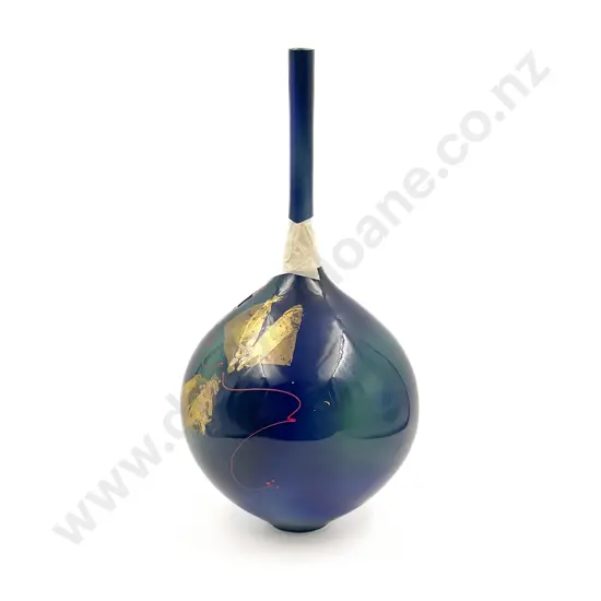 Peter Collis Glazed Pottery Vase (AF)