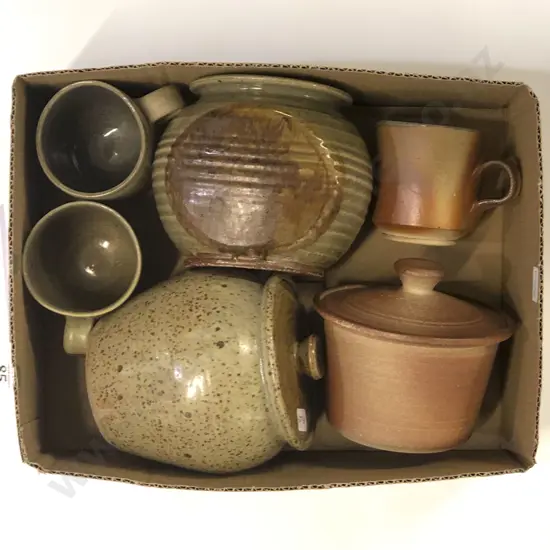 Qty of Assorted Paul Melser Pottery Etc