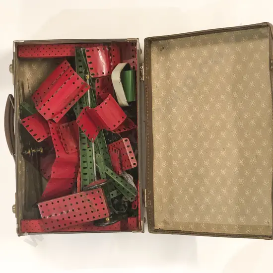 Qty of Meccano in Case